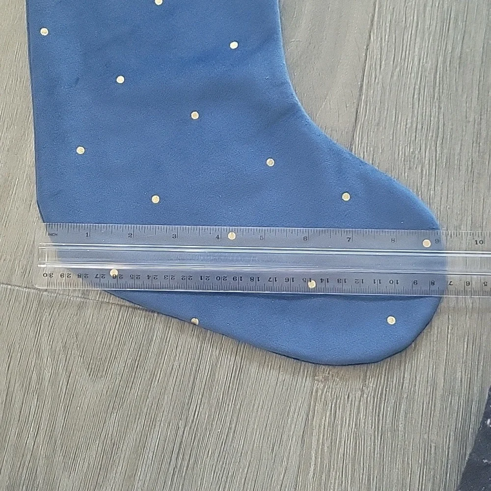 Navy & Gold Stocking NWT